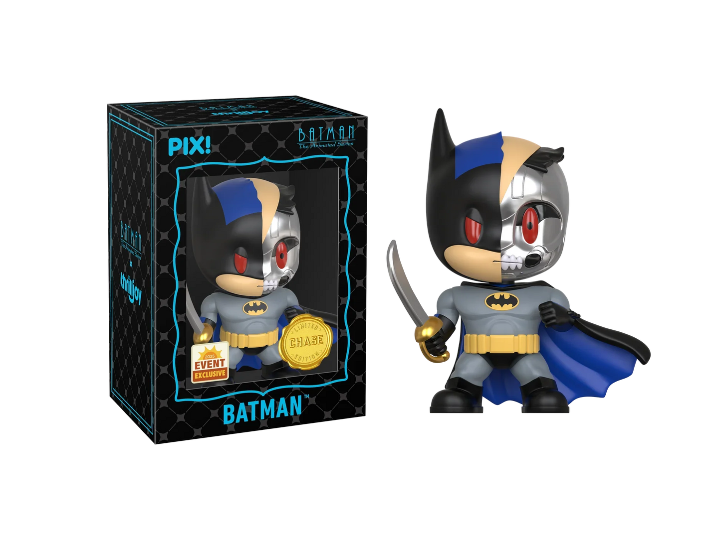 [Thrilljoy] [EXCLUSIVE] Batman the Animated Series - Batman LE7500 PIX Vinyl Figure (1 in 6 Chance at Chase)