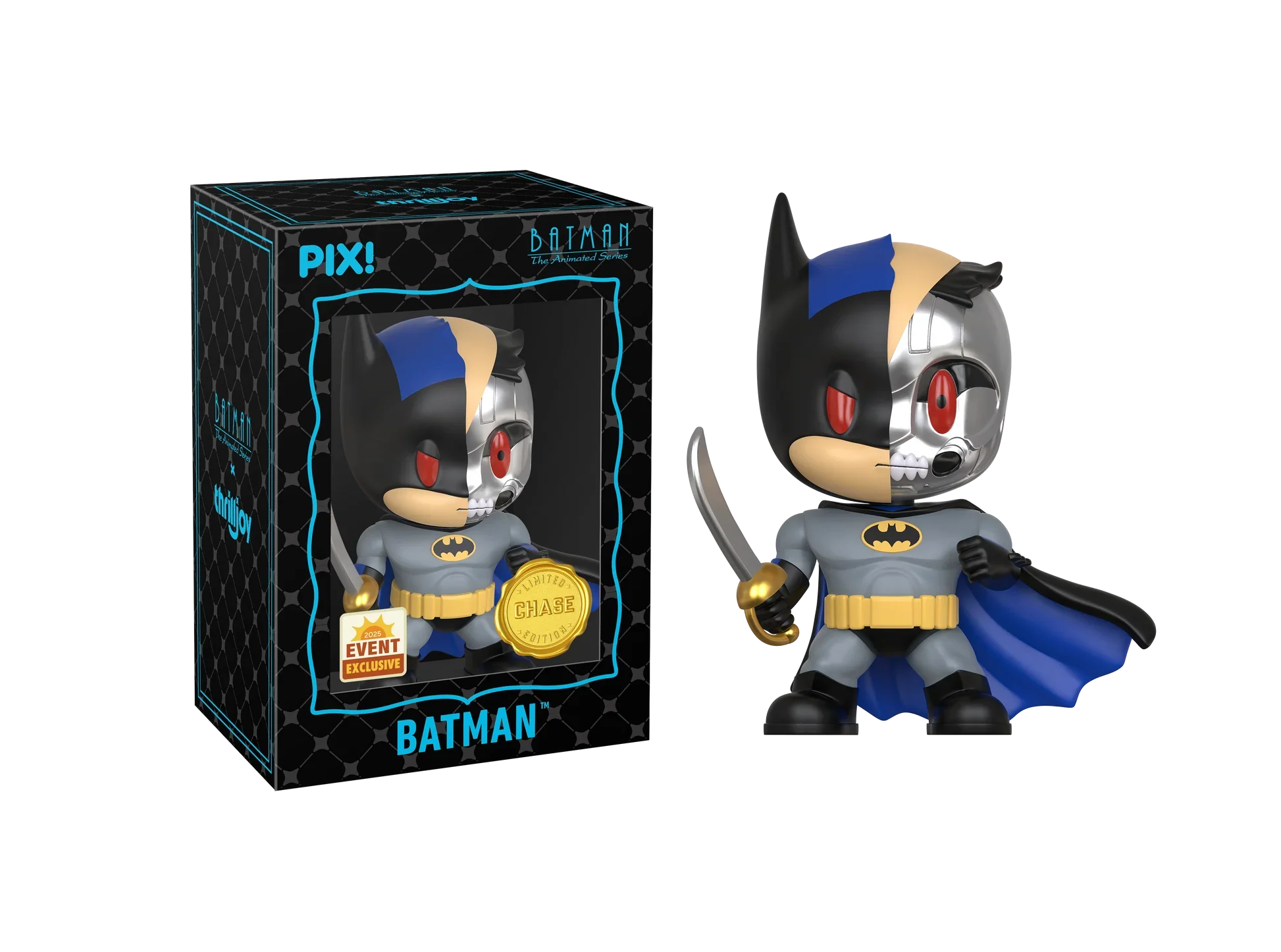 [Thrilljoy] [EXCLUSIVE] Batman the Animated Series - Batman LE7500 PIX Vinyl Figure (1 in 6 Chance at Chase)