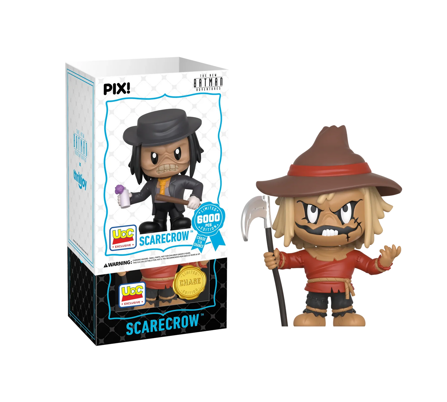[Thrilljoy] [EXCLUSIVE] Batman the Animated Series - Scarecrow LE6000 PIX Vinyl Figure (1 in 6 Chance at Chase)