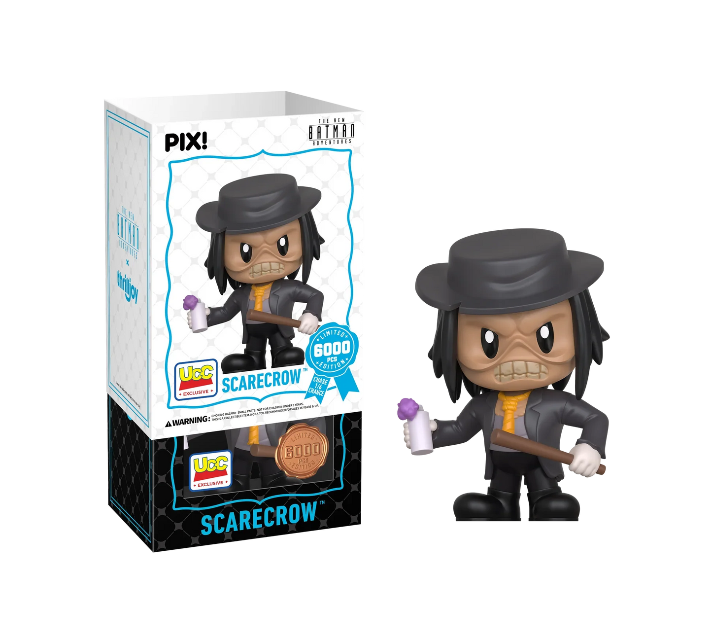 [Thrilljoy] [EXCLUSIVE] Batman the Animated Series - Scarecrow LE6000 PIX Vinyl Figure (1 in 6 Chance at Chase)