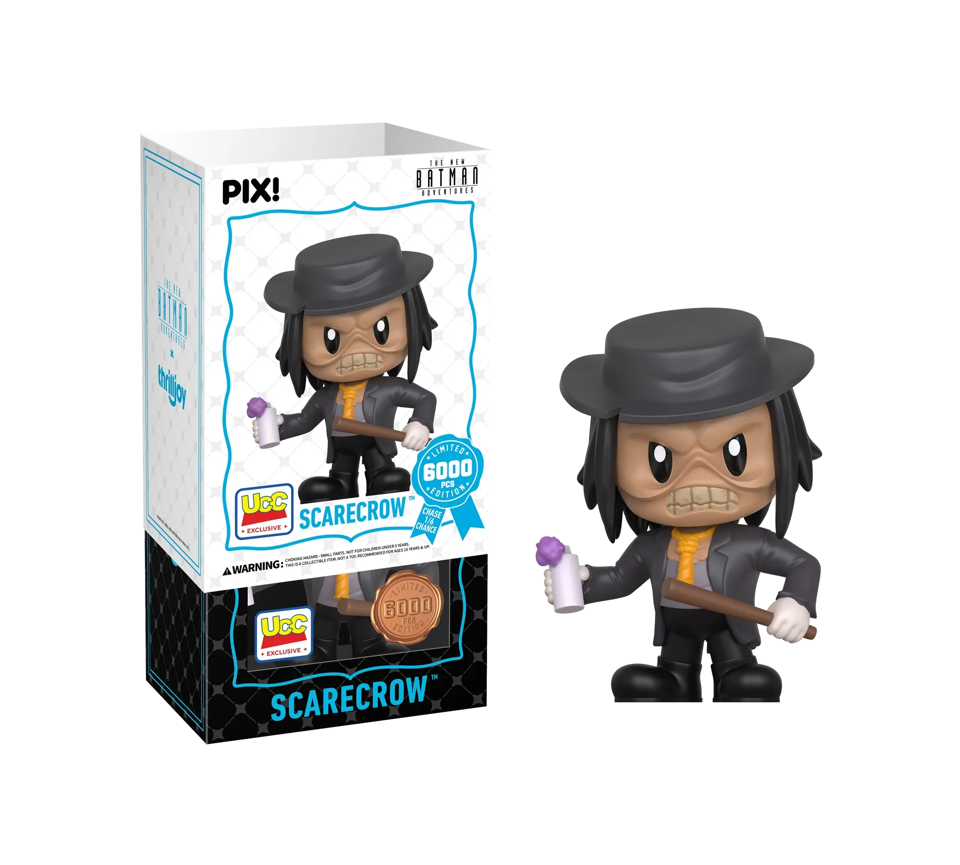 [Thrilljoy] [EXCLUSIVE] Batman the Animated Series - Scarecrow LE6000 PIX Vinyl Figure (1 in 6 Chance at Chase)