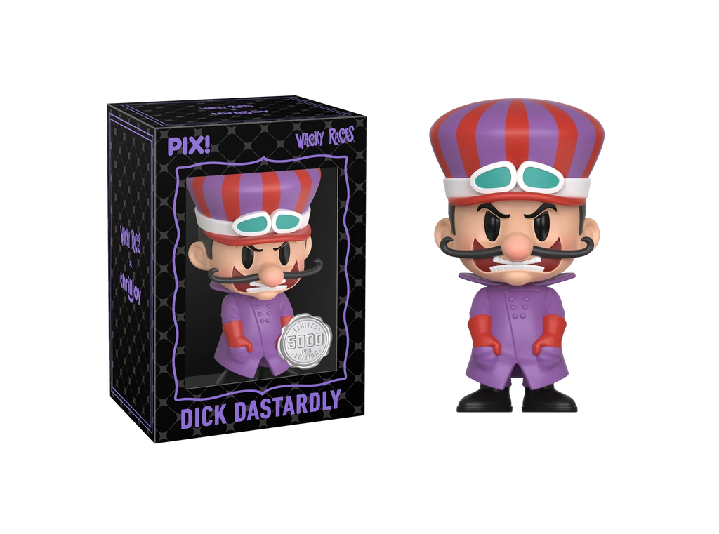 [Thrilljoy] Hanna-Barbera's Wacky Races - Dick Dastardly LE5000 PIX Vinyl Figure (1 in 6 Chance at Chase)