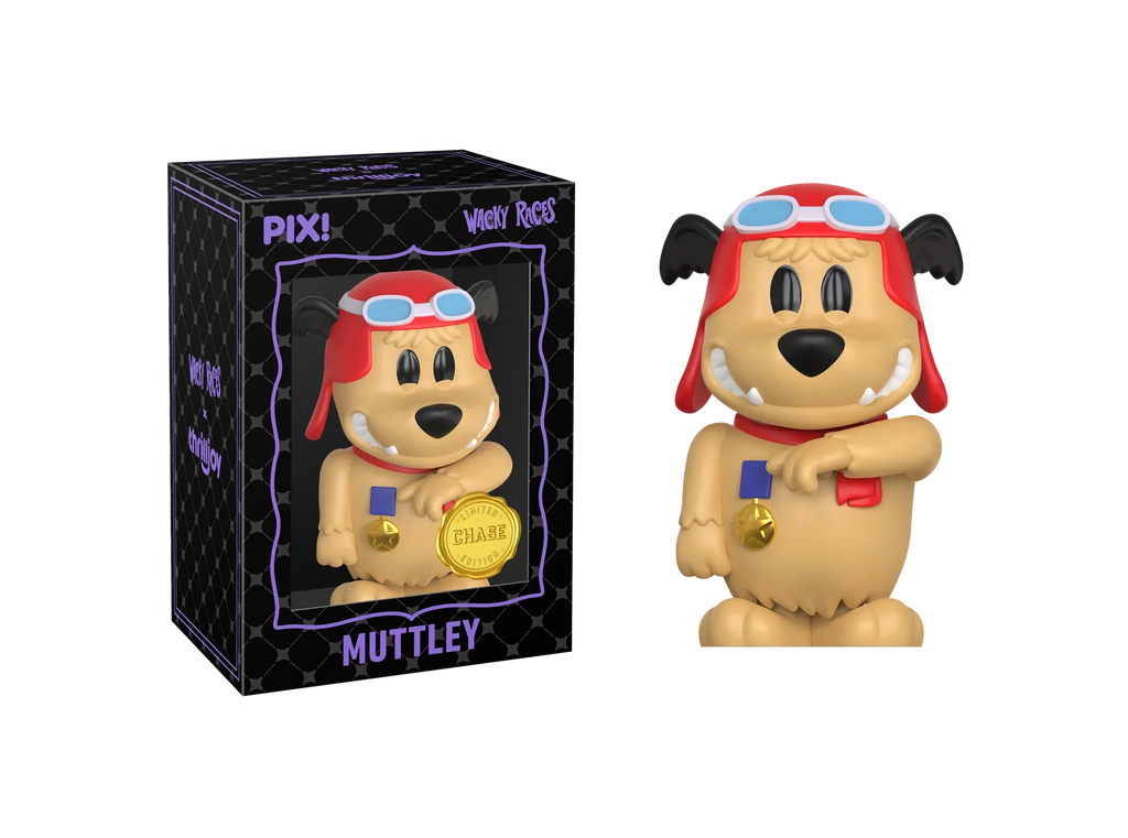 [Thrilljoy] Hanna-Barbera's Wacky Races - Dick Dastardly LE5000 PIX Vinyl Figure (1 in 6 Chance at Chase)