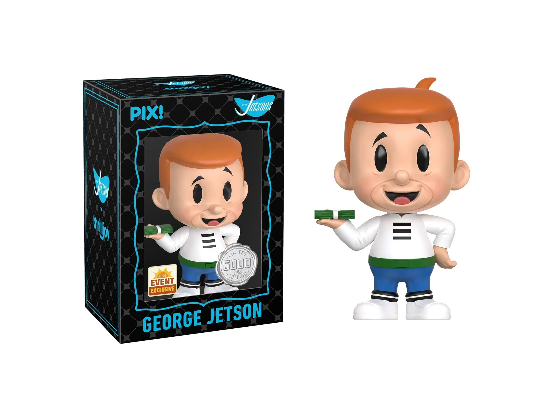[Thrilljoy] [EXCLUSIVE] Hanna-Barbera's The Jetsons - George Jetson LE5000 PIX Vinyl Figure (1 in 6 Chance at Chase)