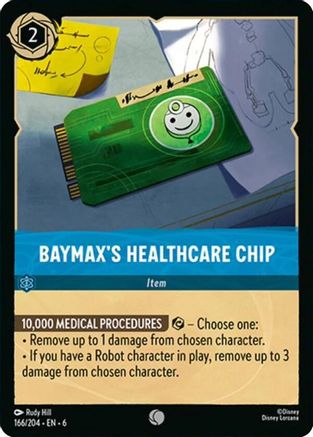 Baymax's Healthcare Chip (166/204) - Azurite Sea Main image