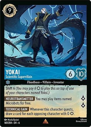 Yokai - Scientific Supervillain (160/204) - Azurite Sea Main image