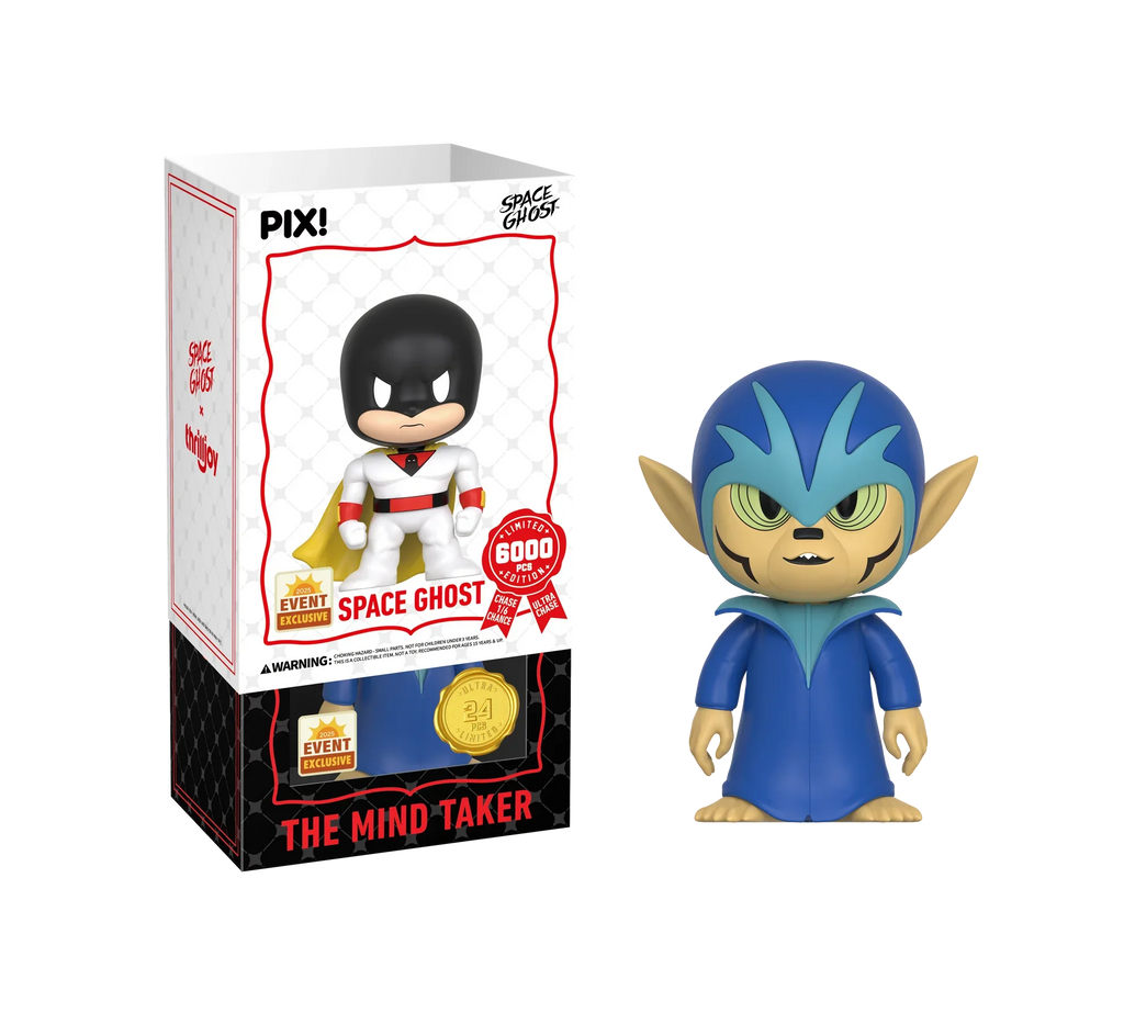 [Thrilljoy] [EXCLUSIVE] Space Ghost - Space Ghost LE6000 PIX Vinyl Figure (1 in 6 Chance at Chase)