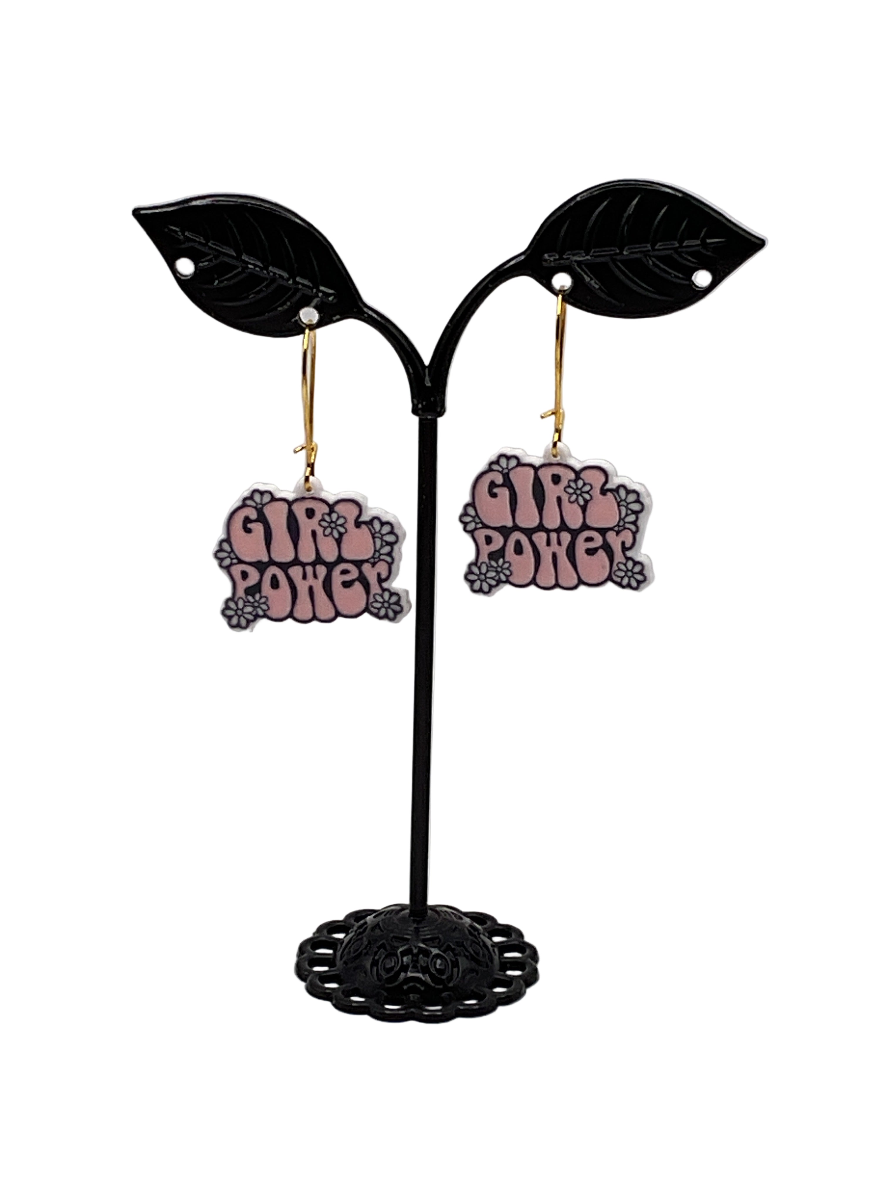 Girl power earrings Main image