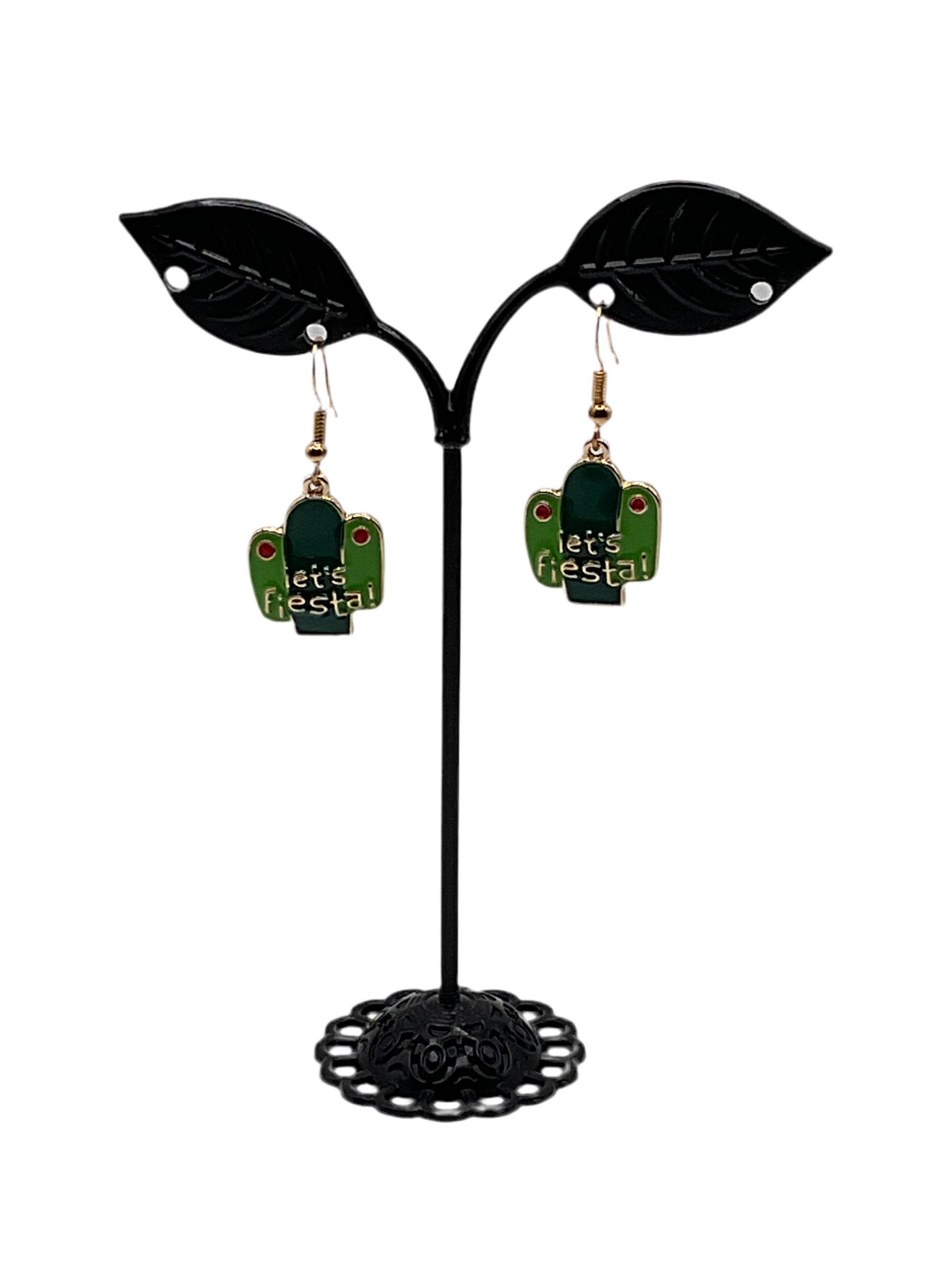 Cactus earrings