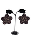 planchette design Flower earrings