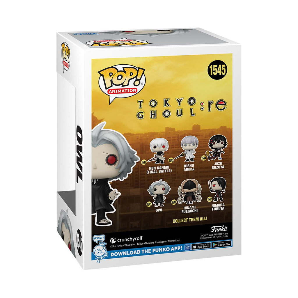Tokyo Ghoul:re Owl Funko Pop! Vinyl Figure #1545 - Collectors World Toys