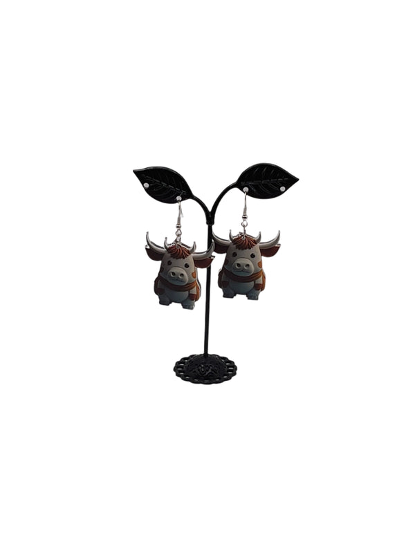 Bull Earrings