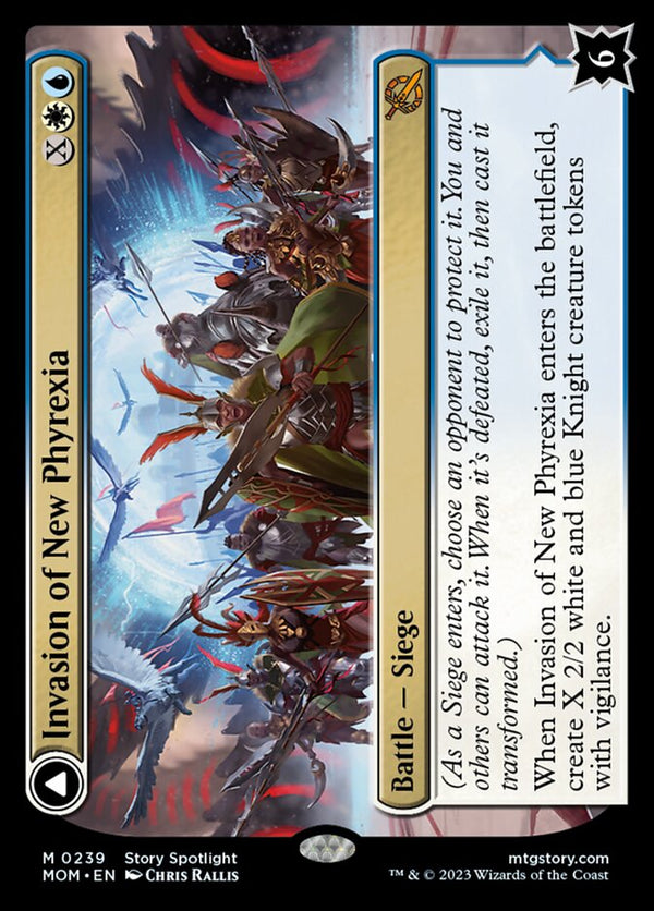 Invasion of New Phyrexia // Teferi Akosa of Zhalfir (MOM-239) - March of the Machine
