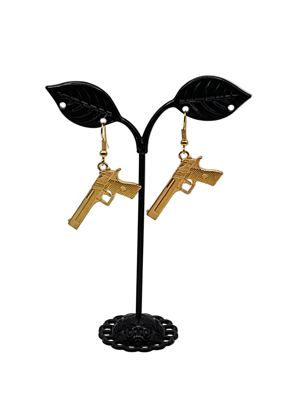 Gun earrings