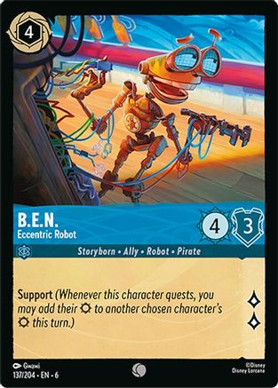 B.E.N. - Eccentric Robot (137/204) - Azurite Sea Main image