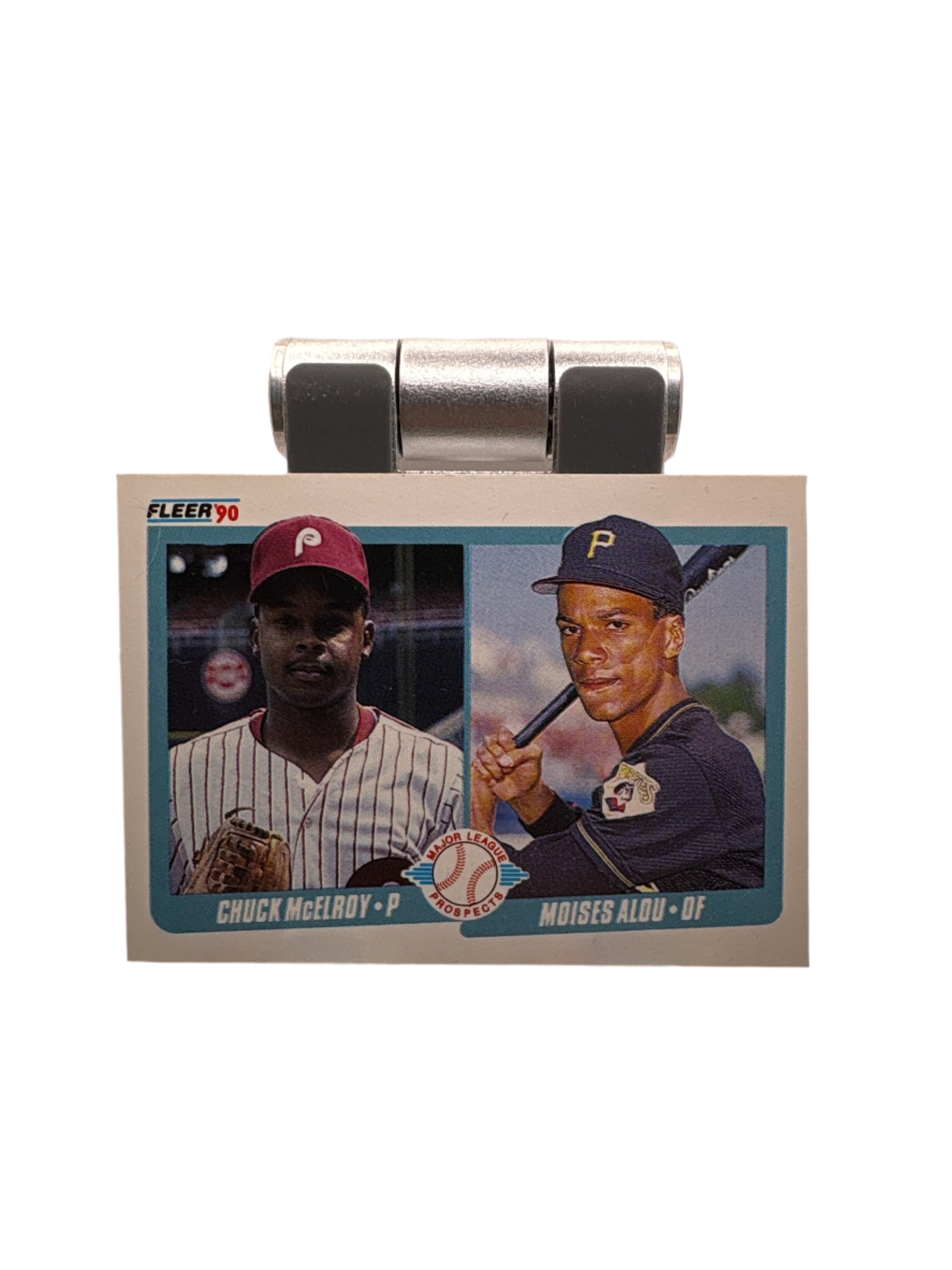 Fleer Chuck McElroy Moises Alou