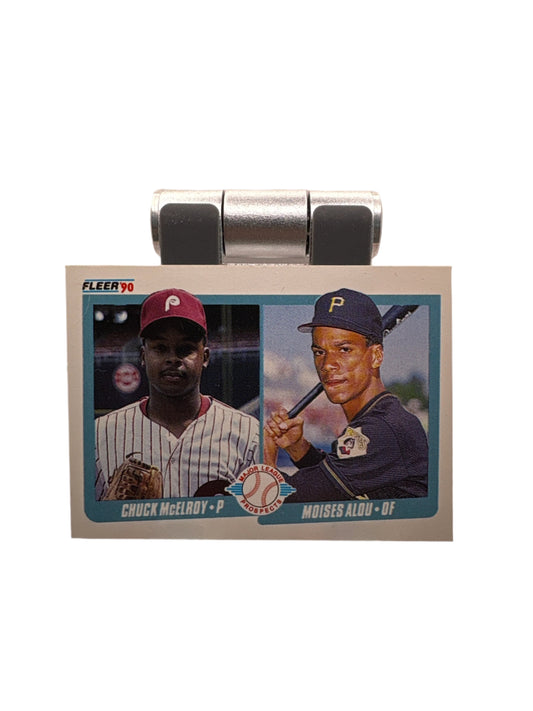 Fleer Chuck McElroy Moises Alou
