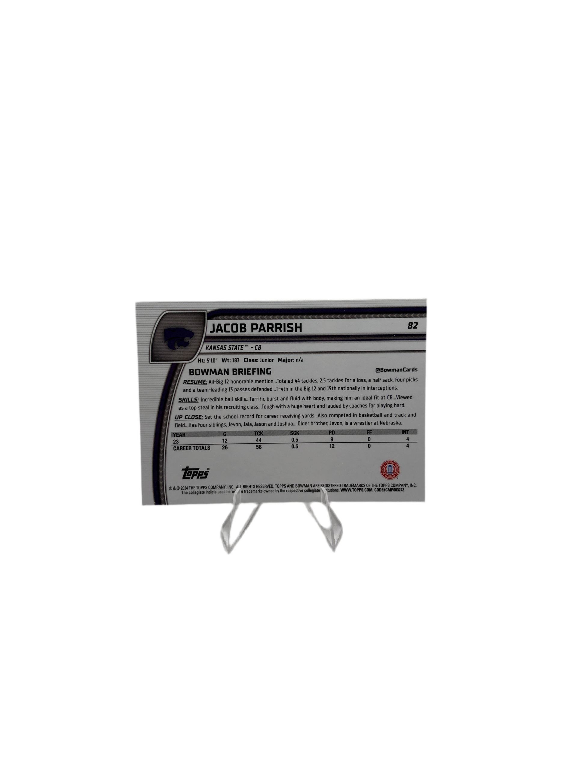 Bowman Jacob Parrish