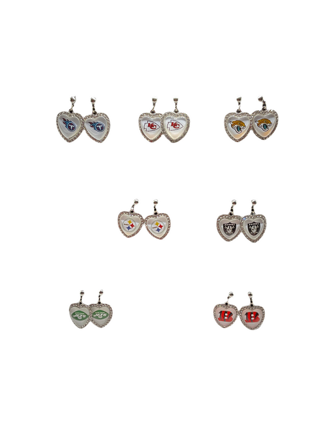 AFC Football Earrings Hover Image