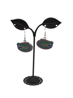 Florida Gator football earrings