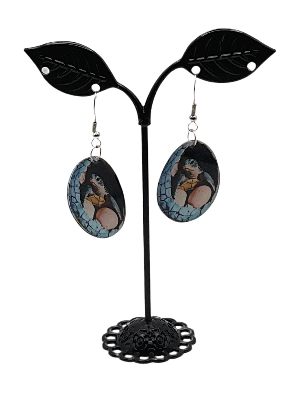 Cracked Egg Earrings