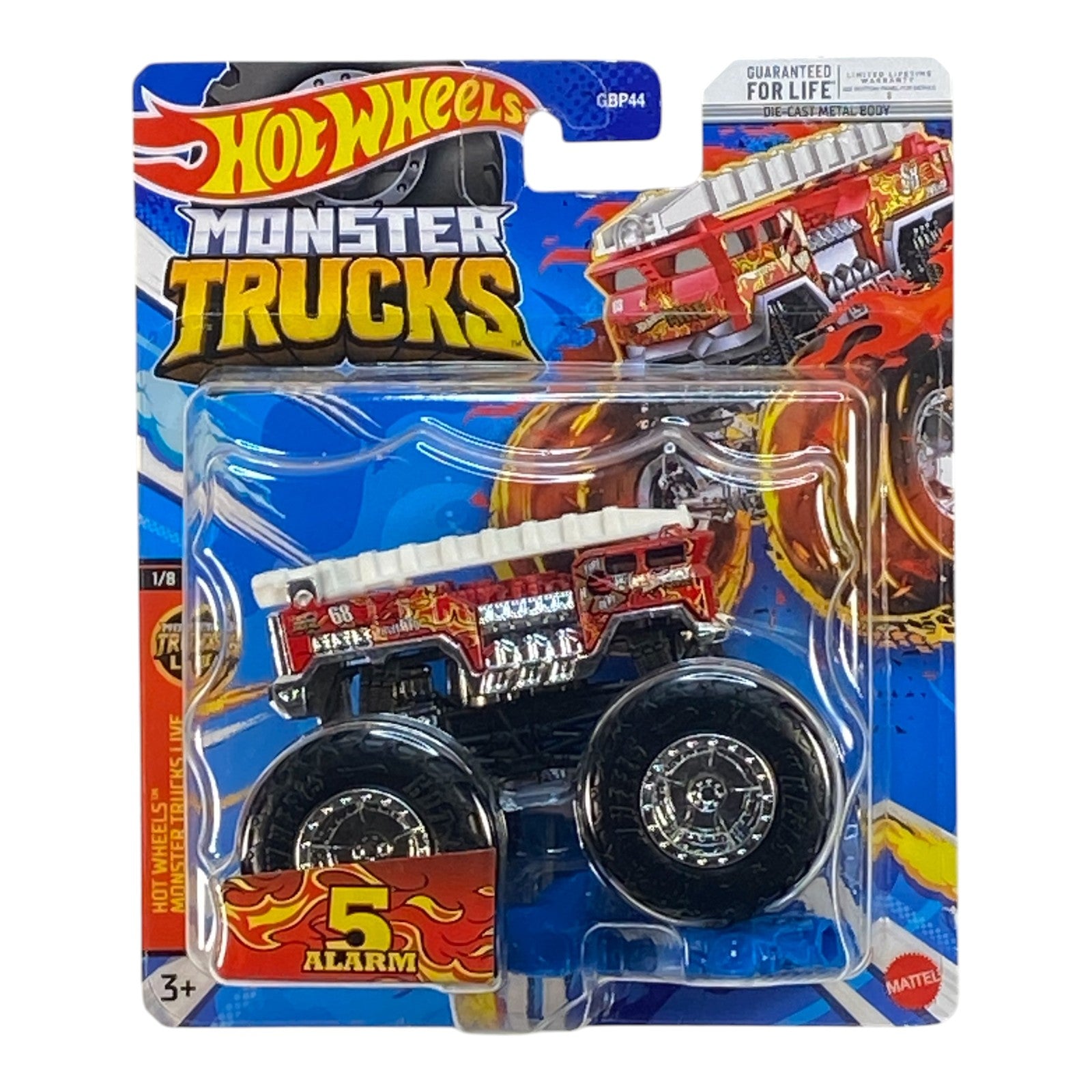 Hot Wheels 5 Alarm - Monster Trucks Live Series 1/8