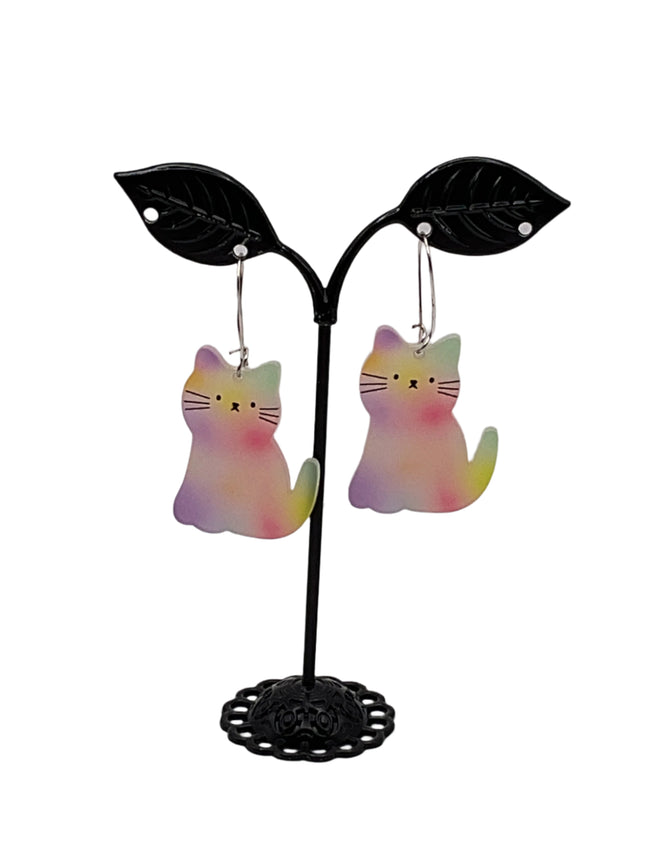 Cat earrings Hover Image