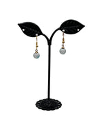 Earrings with beads