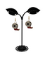 Soccer earrings