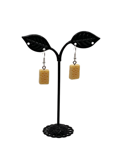 Cheese Earrings