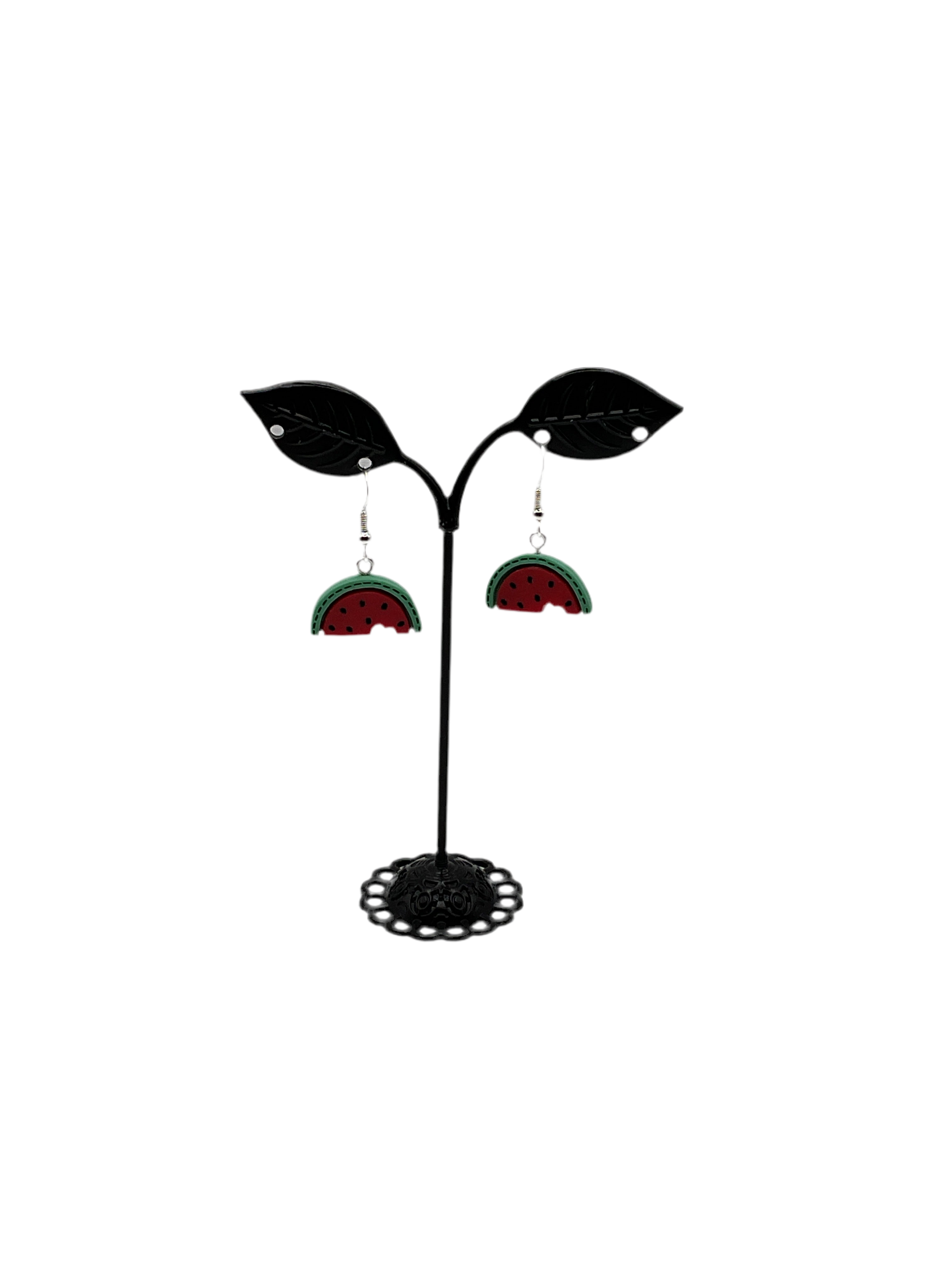 Sliced Watermelon Earrings