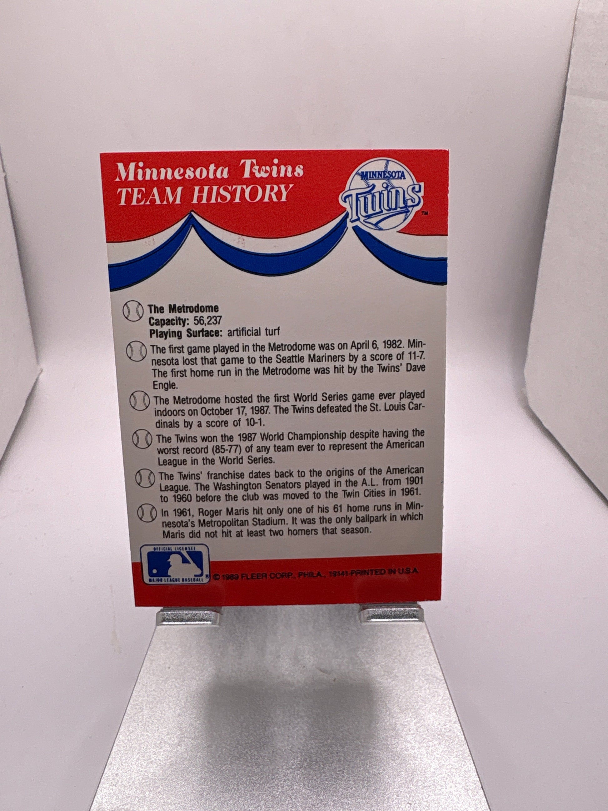 Fleer Minnesota Twins New York Yankees Oakland Athletics Seattle Mariners Baseball Stickers