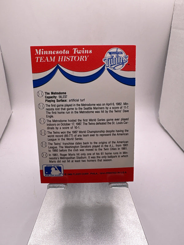 Fleer Minnesota Twins New York Yankees Oakland Athletics Seattle Mariners Baseball Stickers