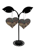 Heart earrings
