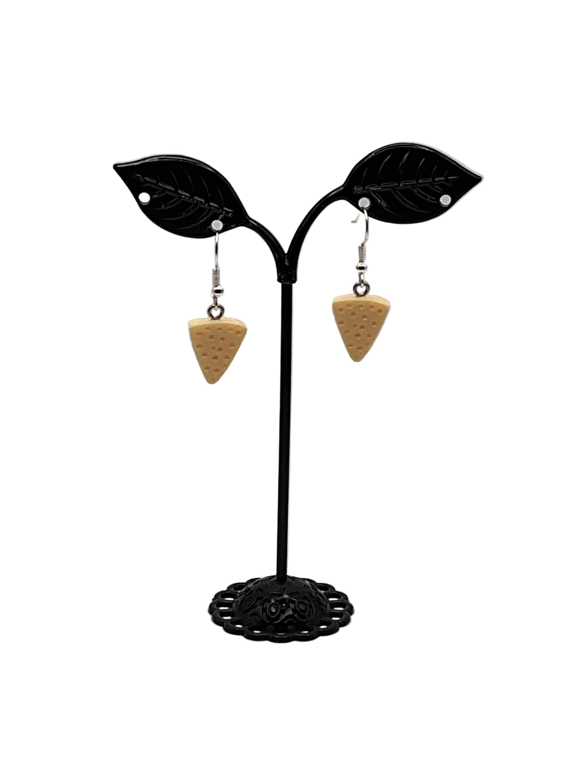 Cheese Earrings