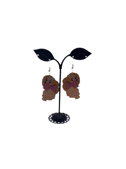 Dog Earrings