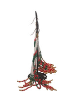 Christmas Snowman Tassel Earrings