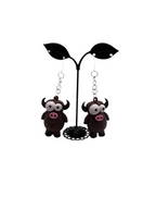 Wacky Bull Earrings