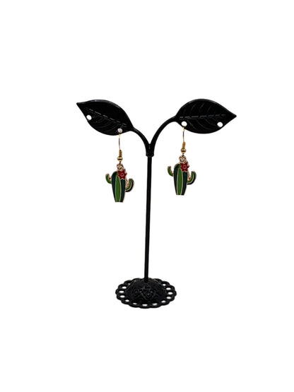 Cactus earrings