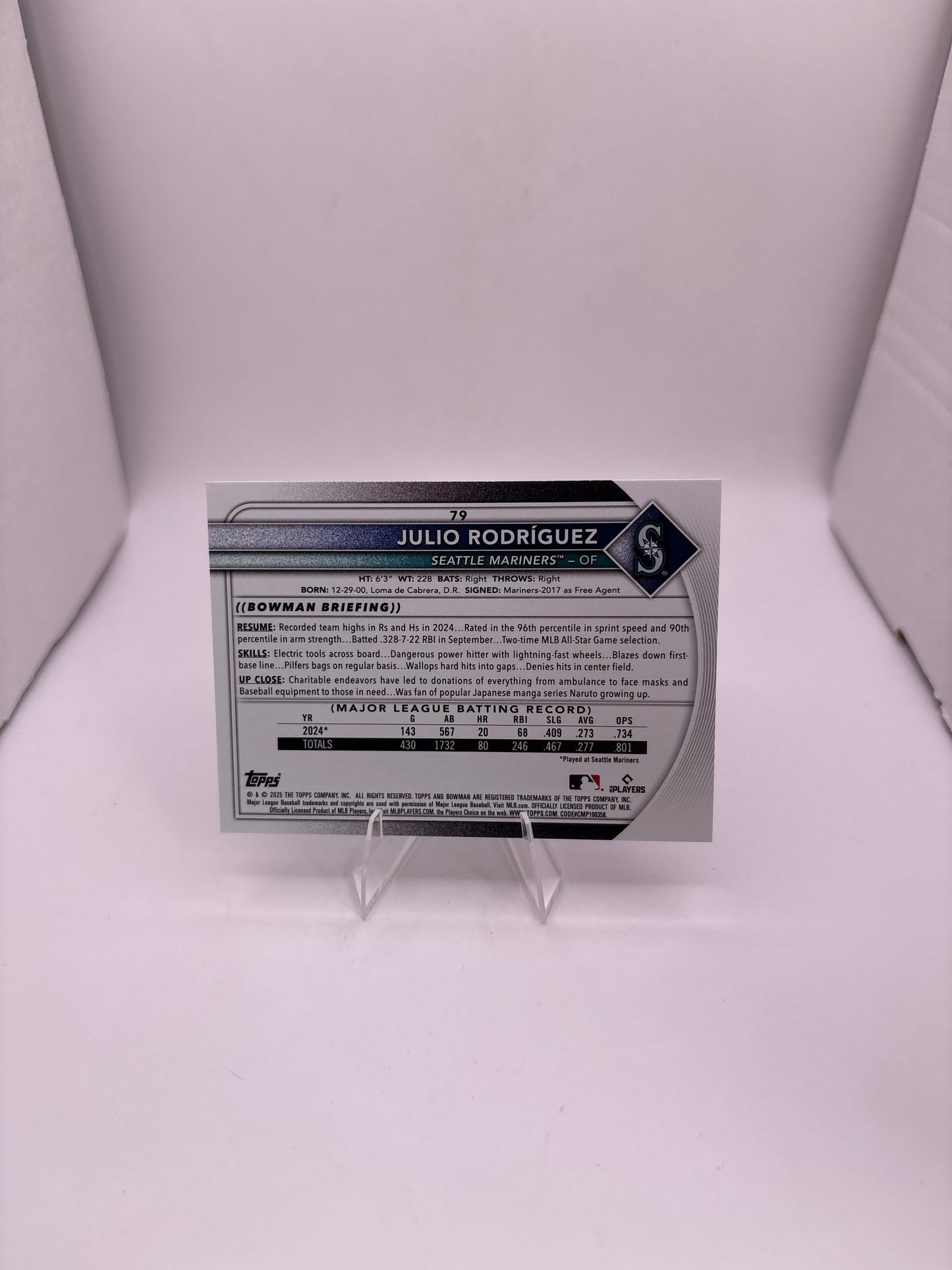 Bowman Julio Rodriguez