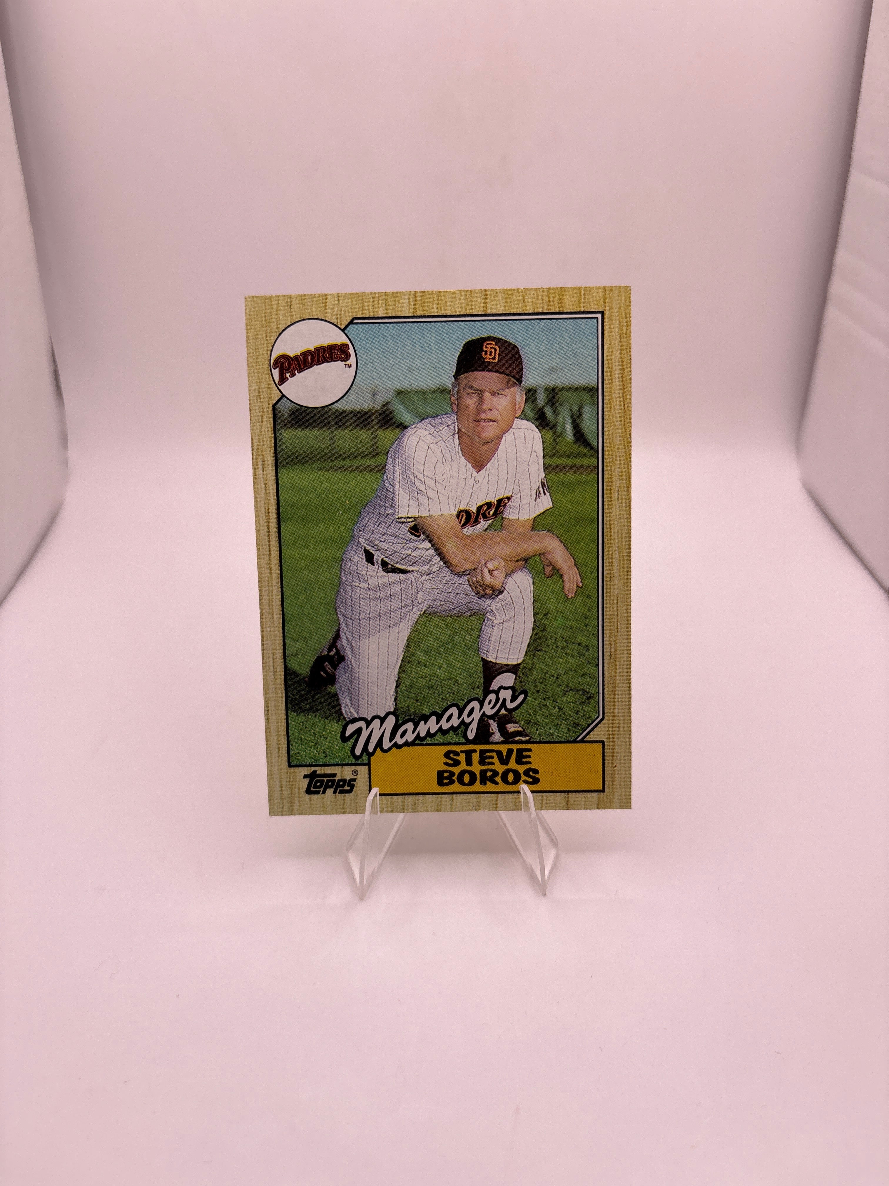 Topps Steve Boros Main image
