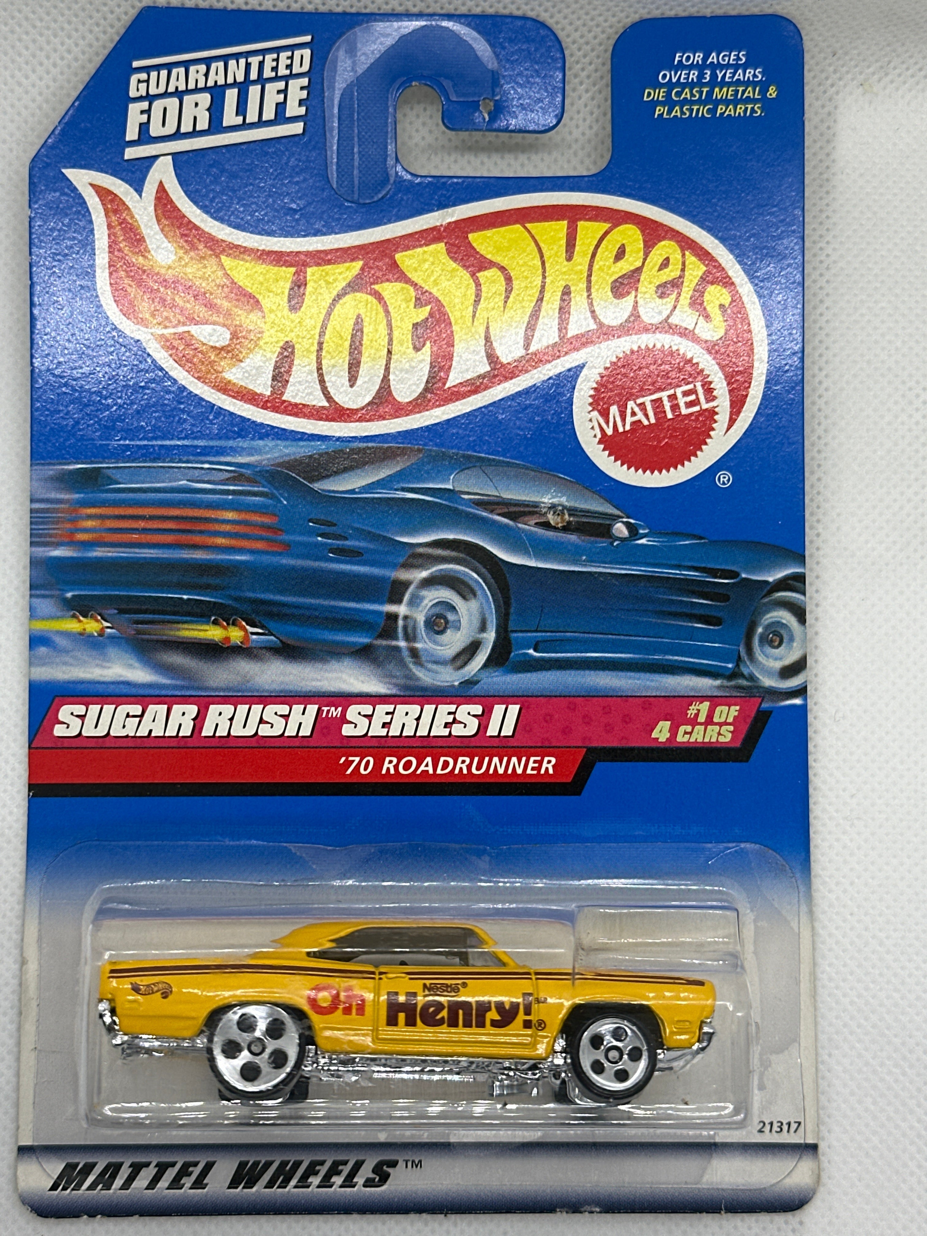 Hot Wheels Blue Cards Old (pt:2) Models 1:64 Assorted
