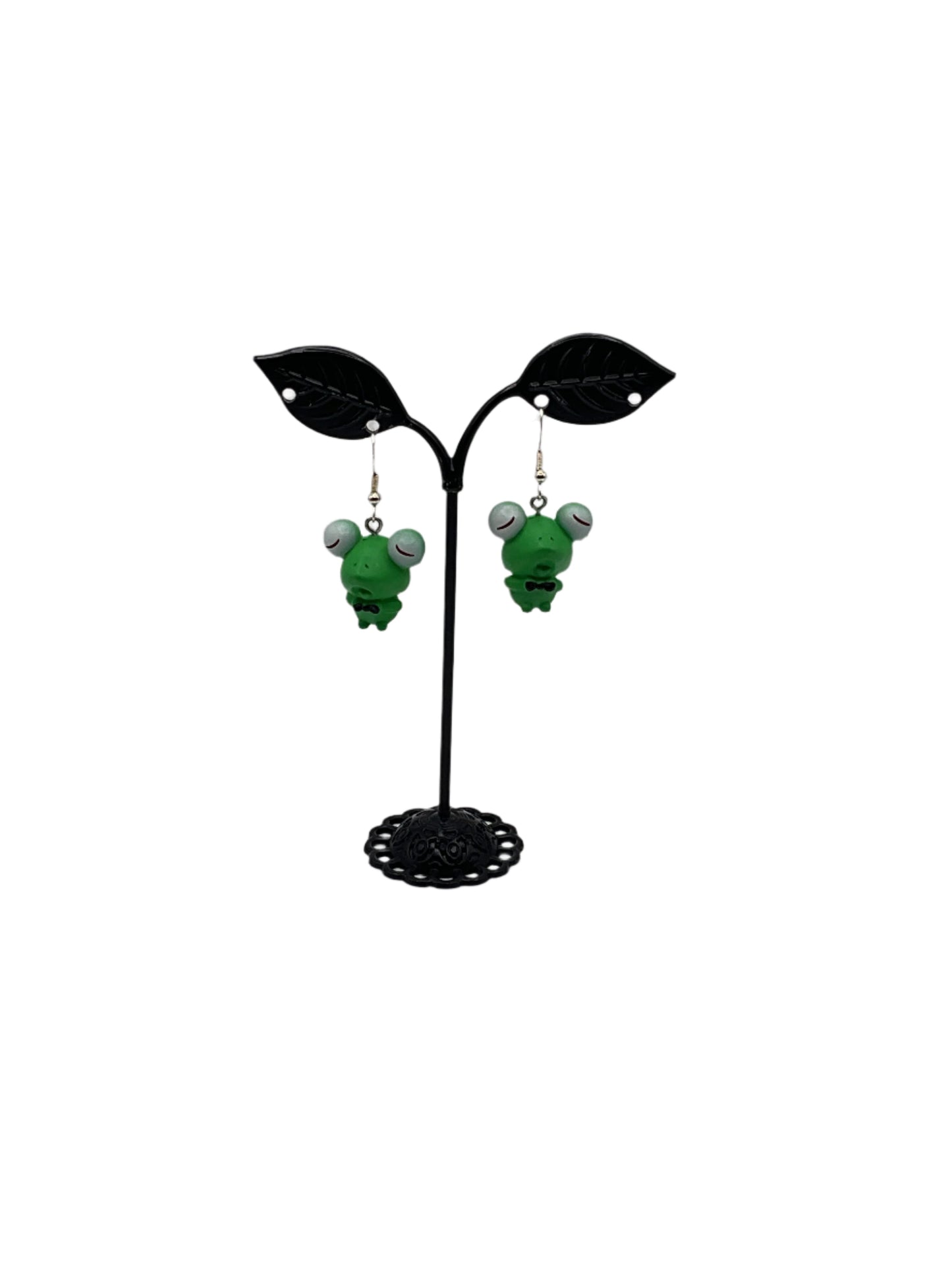 Frog earrings
