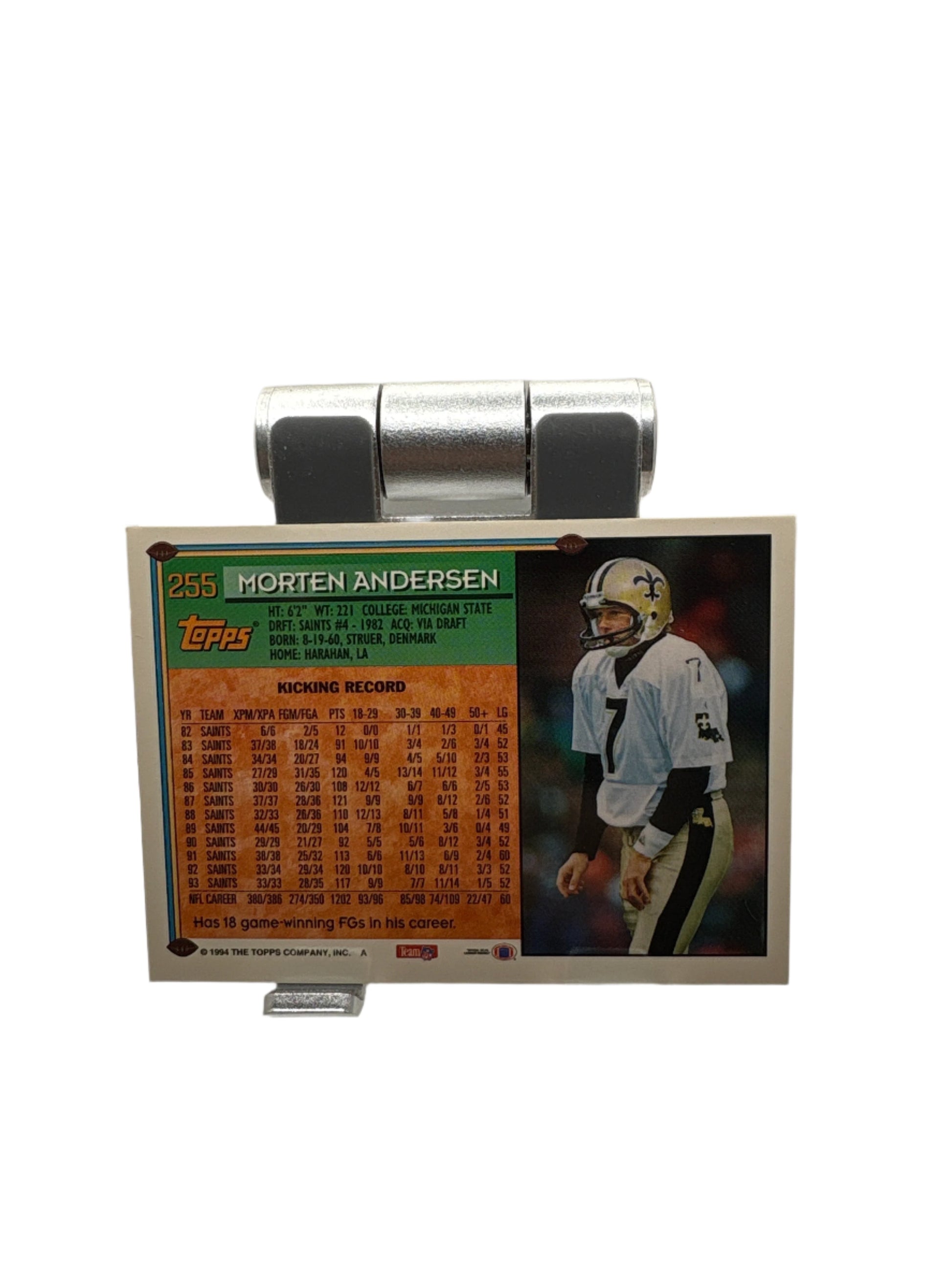 Topps Morten Anderson