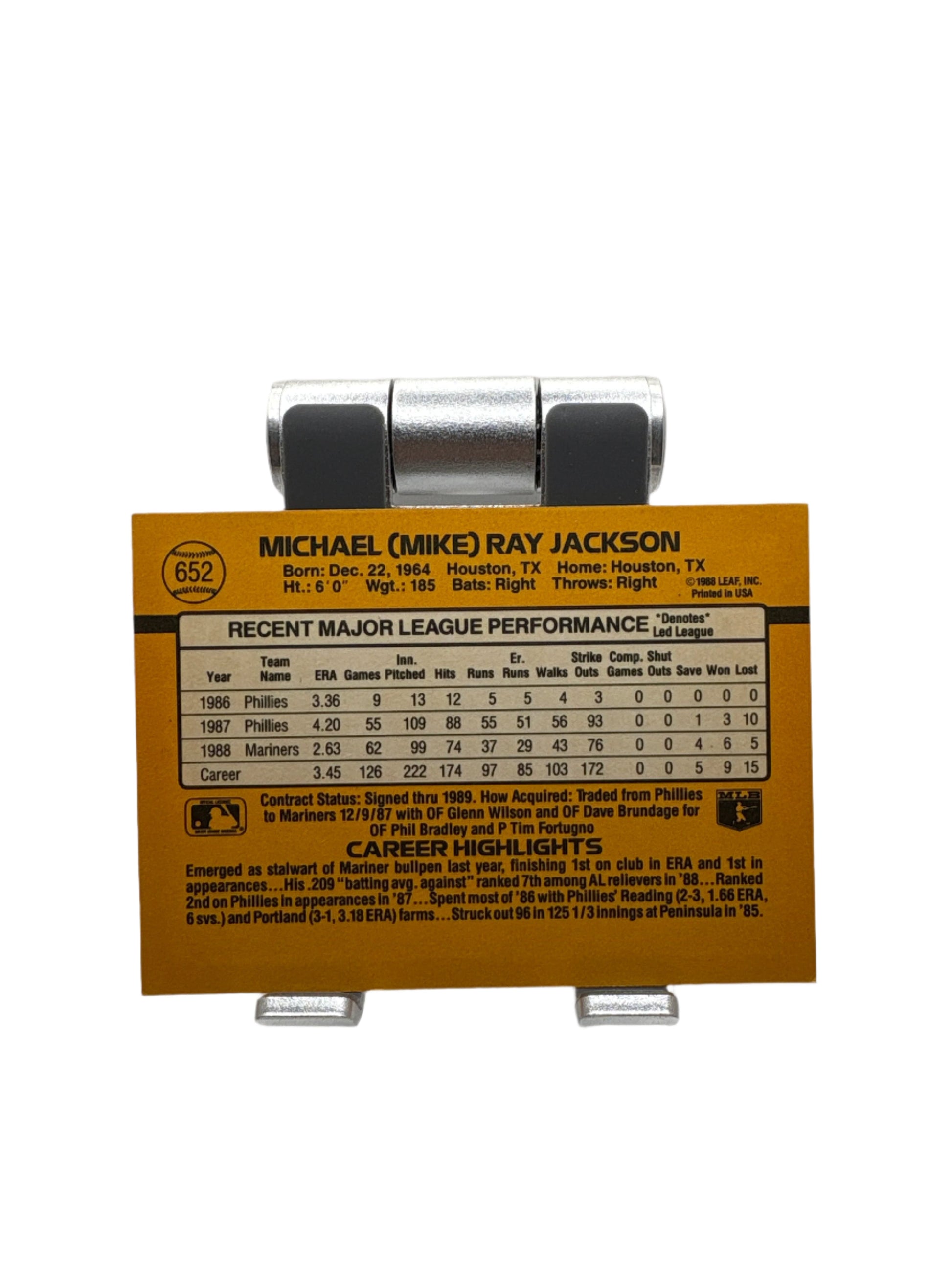 Donruss Mike Jackson