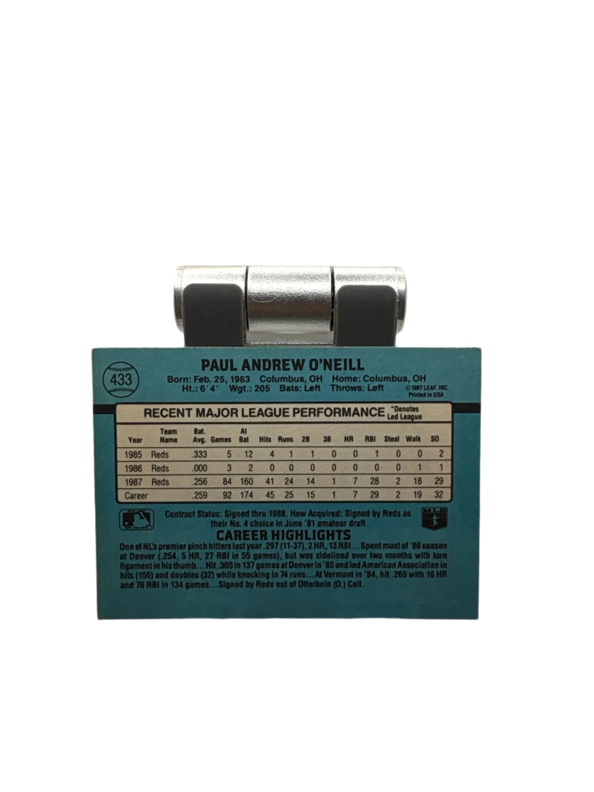 Donruss Paul O’Neill