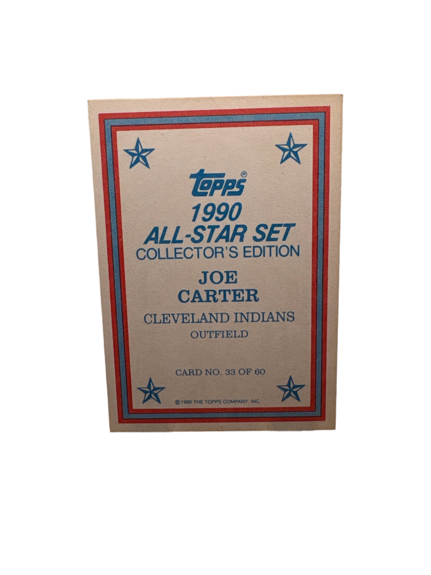 Topps Joe Carter