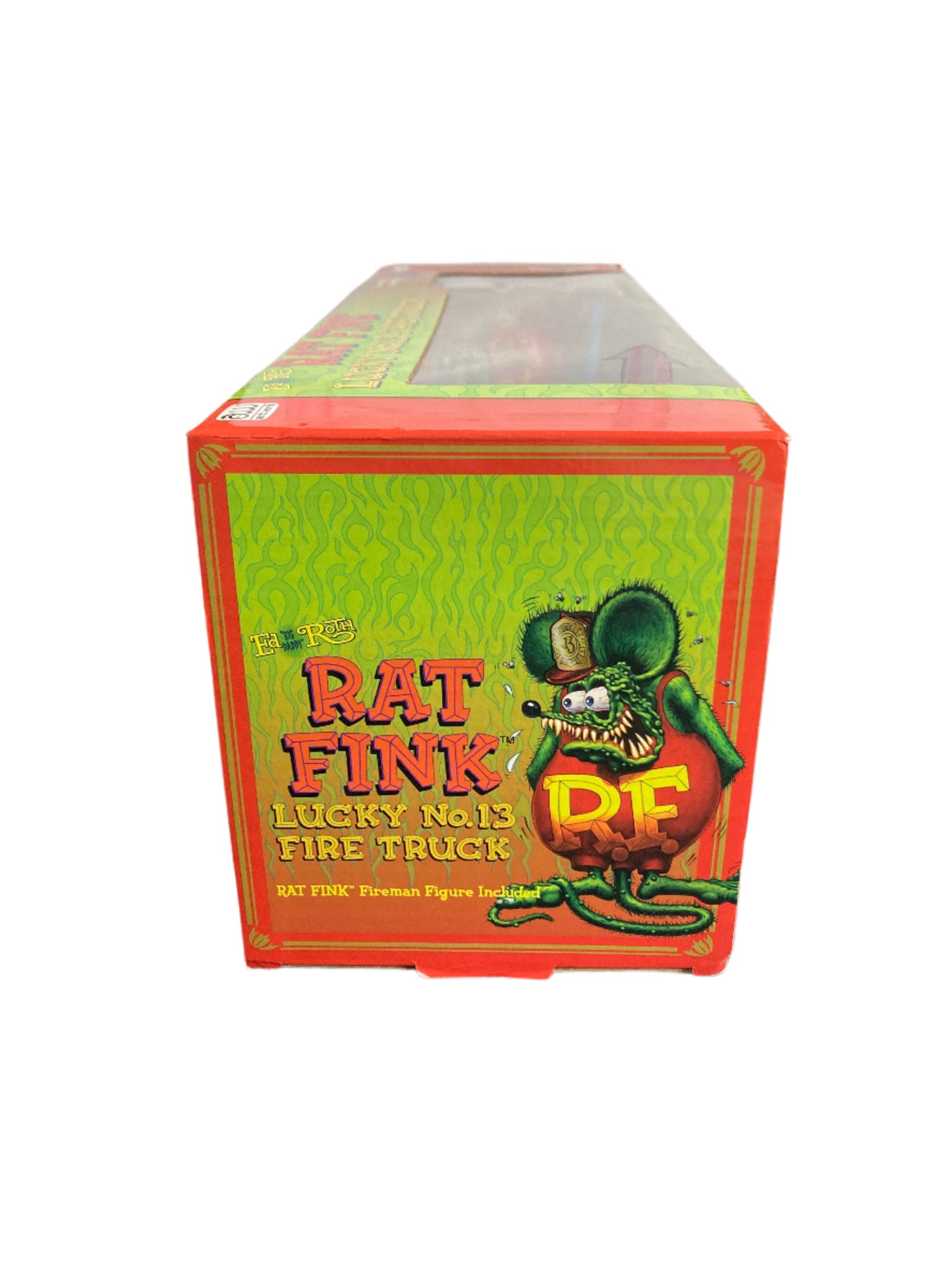 Auto World Ed Big Daddy Roth Rat Fink Lucky No. 13 Fire Truck Diecast