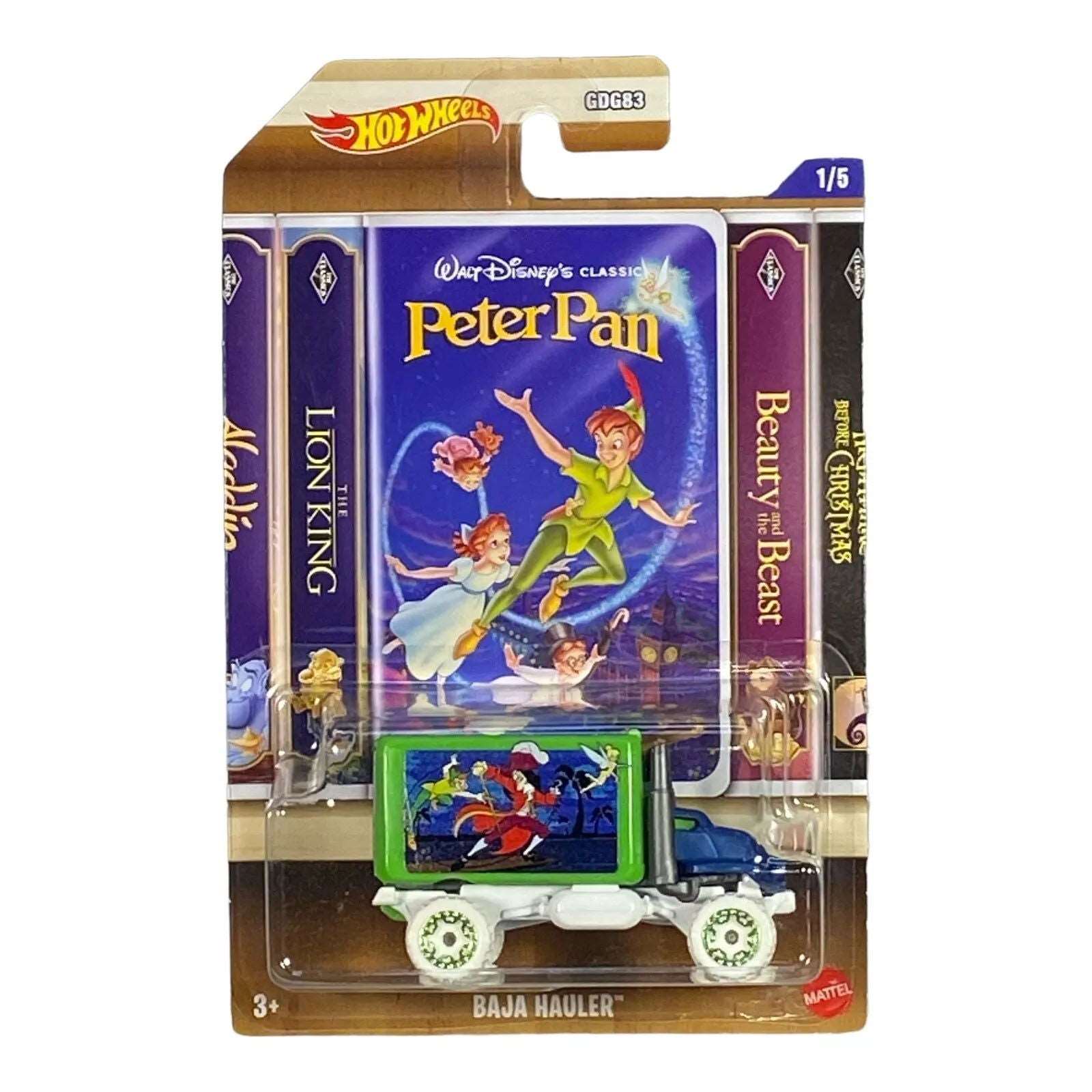 Hot Wheels Baja Hauler - Peter Pan - Walt Disney Classics Series 1/5 - Collectors World Toys