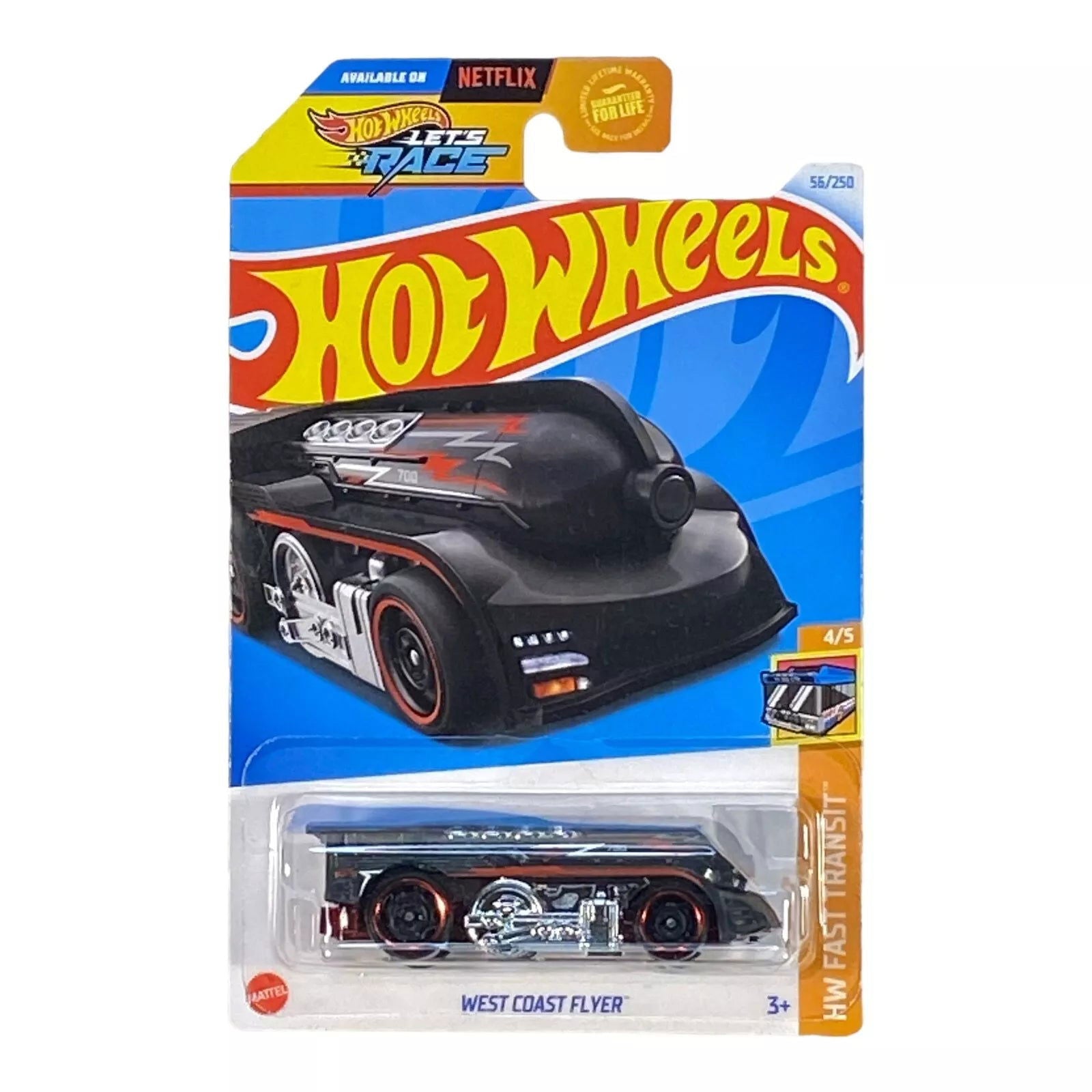 Hot Wheels West Coast Flyer - Fast Transit Series 4/5 - Collectors World Toys